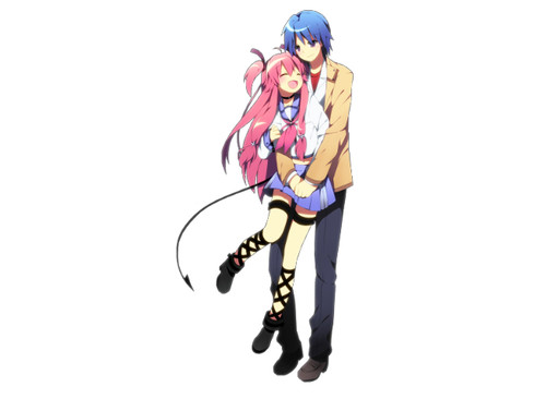 Adesivo yui hinata angel - adesivo, e