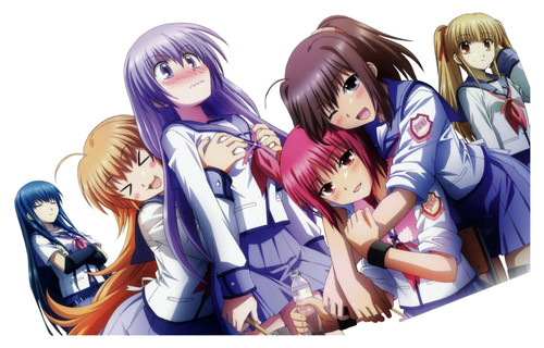 Adesivo anime angel - anime,