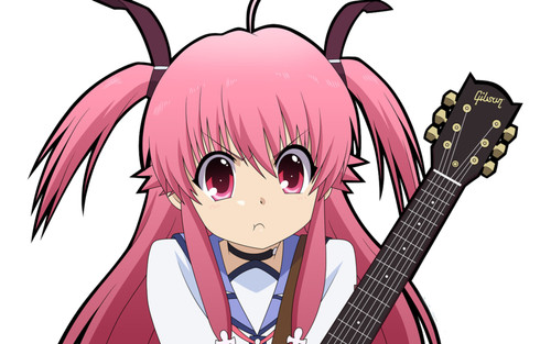 Adesivo yui angel beats - adesivo,