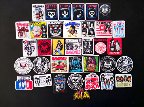 Adesivi classici punk rock