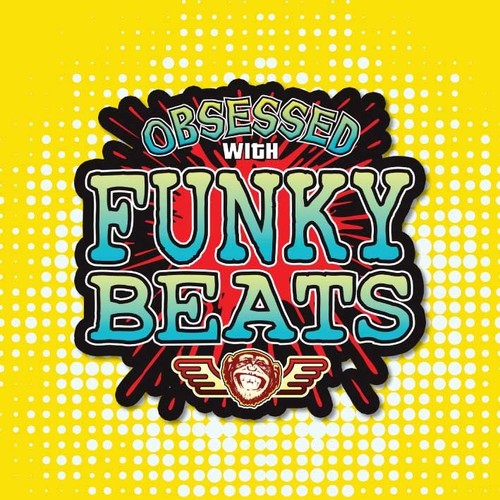 Adesivi vinile funky beats - in,